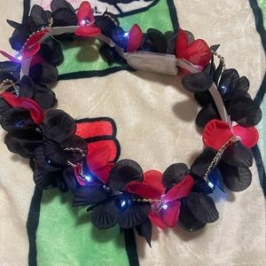 Light Up Floral Headband